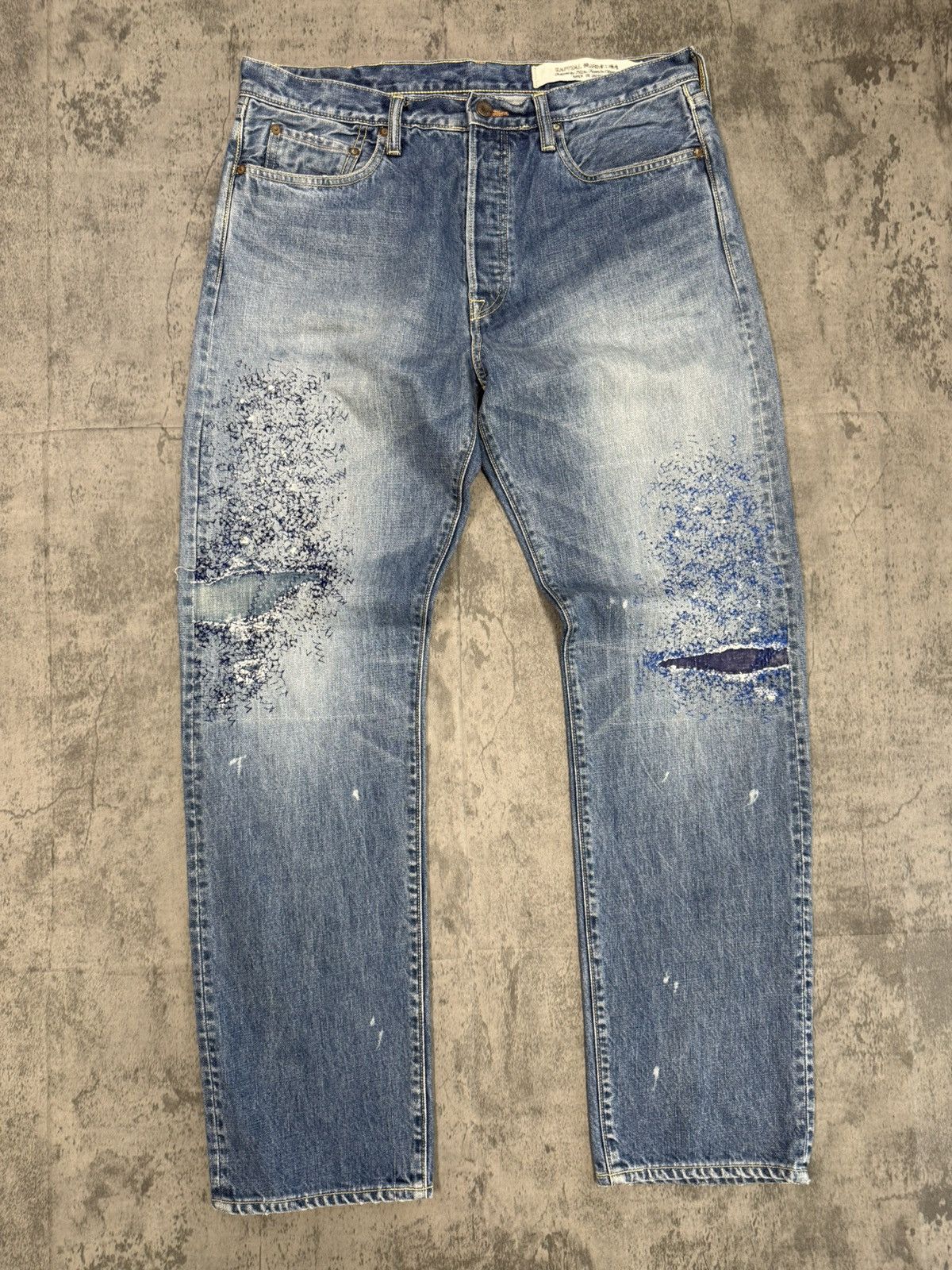 Kapital Kapital 14oz - Monkey Cisco Denim 36 Size US 36 / EU 52 - 4 Thumbnail