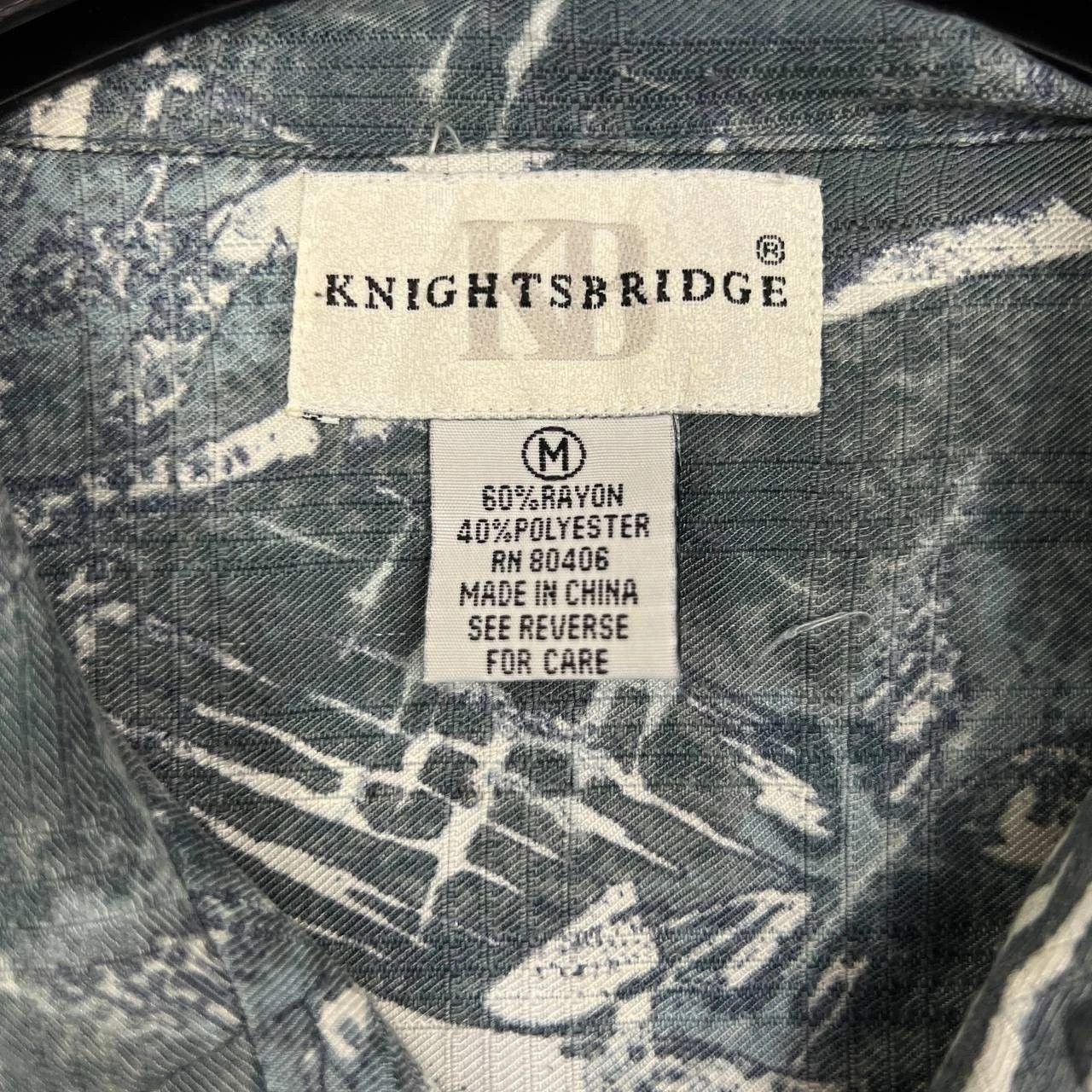 Knightsbridge Knightsbridge Shirt Men Hawaiian Button Up Collared M Size US M / EU 48-50 / 2 - 5 Thumbnail