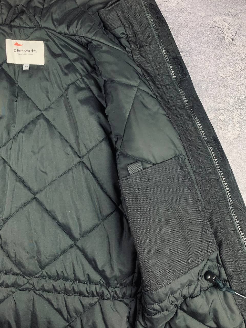 Carhartt Carhartt Unisex Black Hooded Parka Jacket Size XS Nylon Size US XS / EU 42 / 0 - 13 Thumbnail