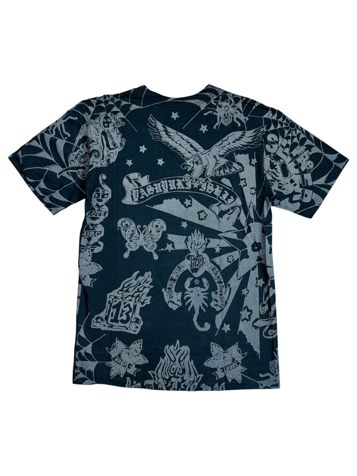 Yasuyuki Ishii Archive Yasuyuki Ishii - Rabbit Fighter Velour Print Tee Size US M / EU 48-50 / 2 - 2 Thumbnail