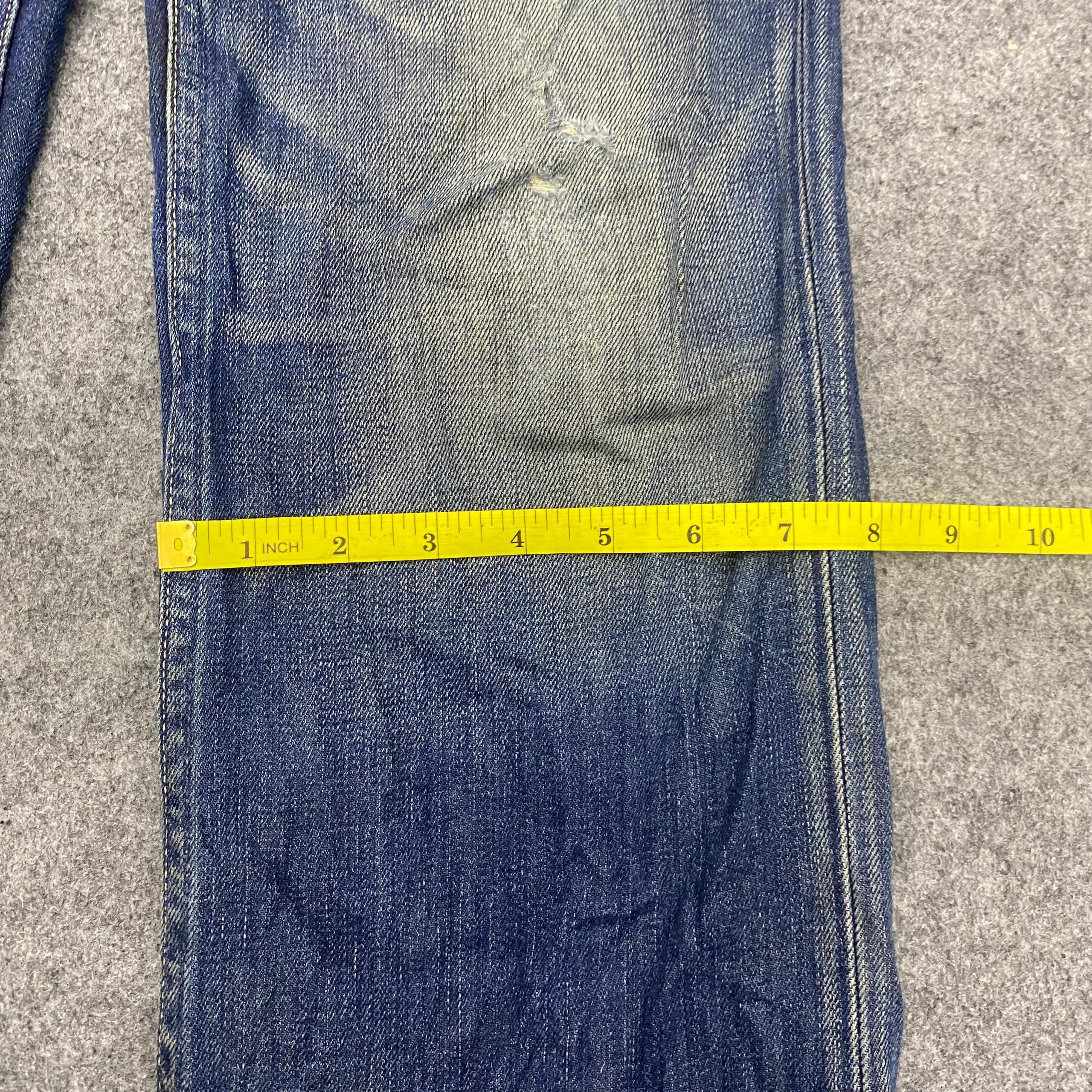 Levi's Vintage Levis 503 Distressed Denim Kurt Cobain Style Size US 30 / EU 46 - 6 Thumbnail