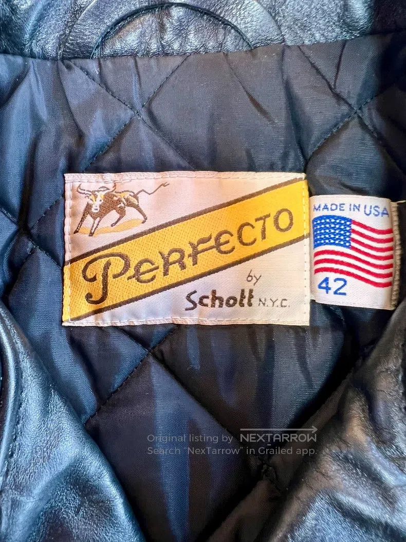 Schott Schott 613 heavy castrated cowhide Size US XS / EU 42 / 0 - 3 Thumbnail