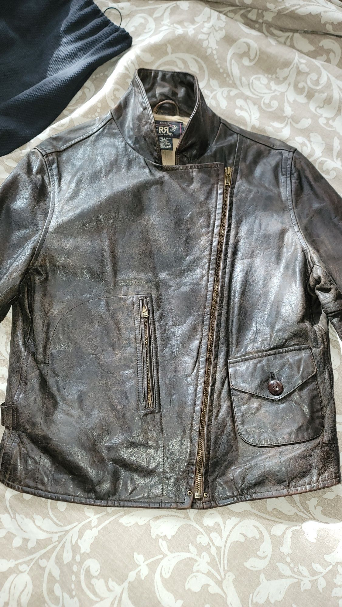 RRL Ralph Lauren RRL Ralph Lauren Leather Moto Jacket Size M / US 6-8 / IT 42-44 - 1 Thumbnail