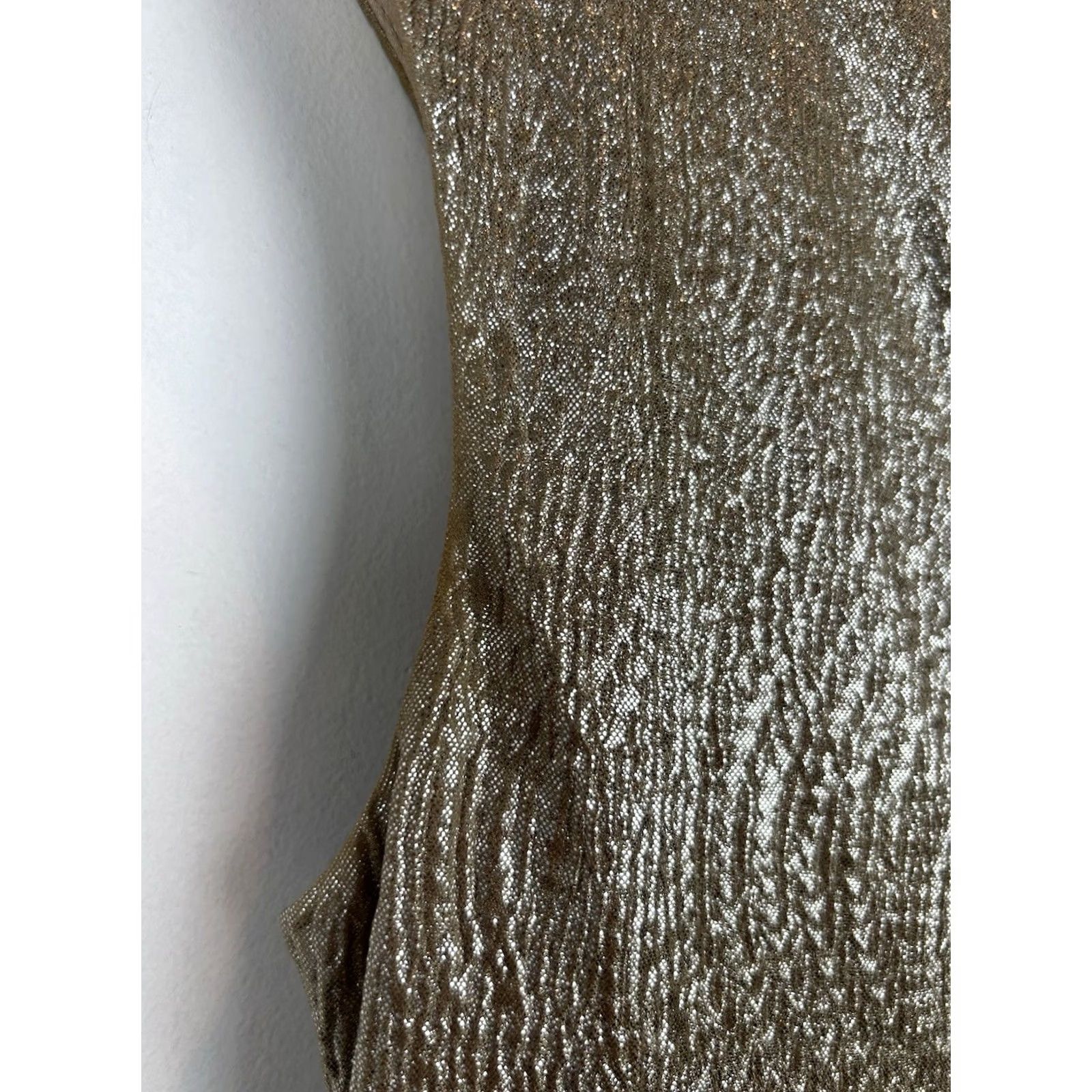 Ralph Lauren Ralph Lauren Cocktail Dress Womens 8 Metallic White Gold Event Holiday Size M / US 6-8 / IT 42-44 - 7 Thumbnail