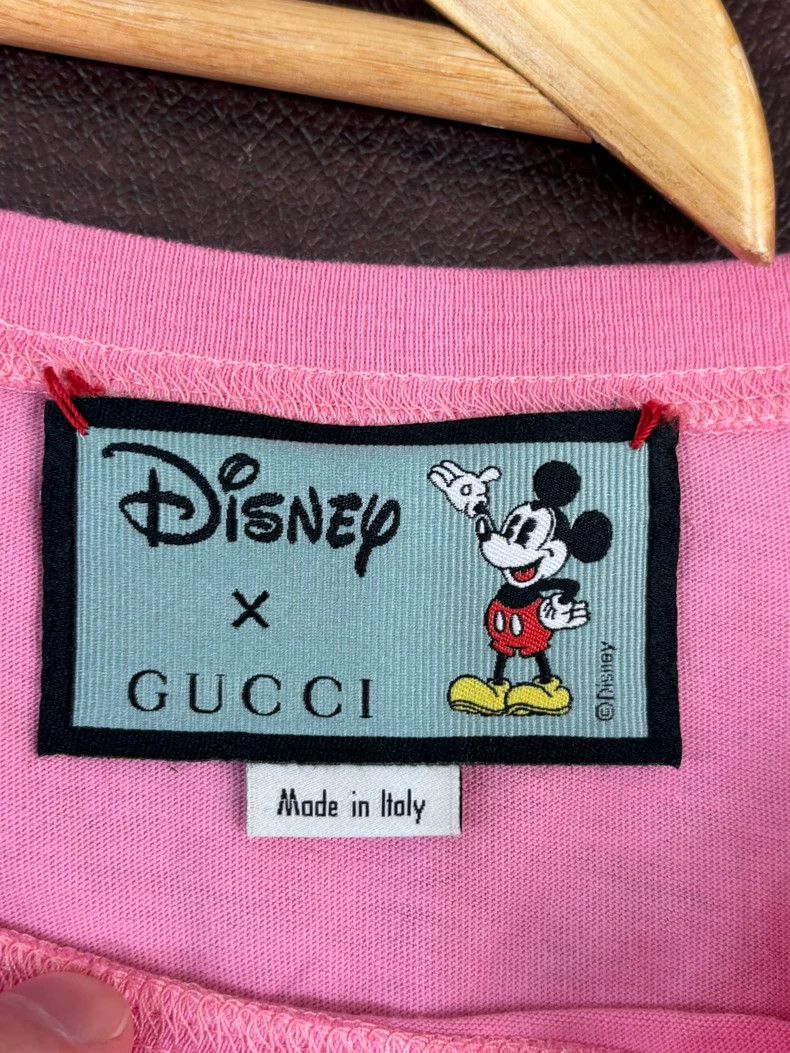 Gucci Gucci Disney Mickey Mouse co-branded short sleeves Size US S / EU 44-46 / 1 - 3 Thumbnail