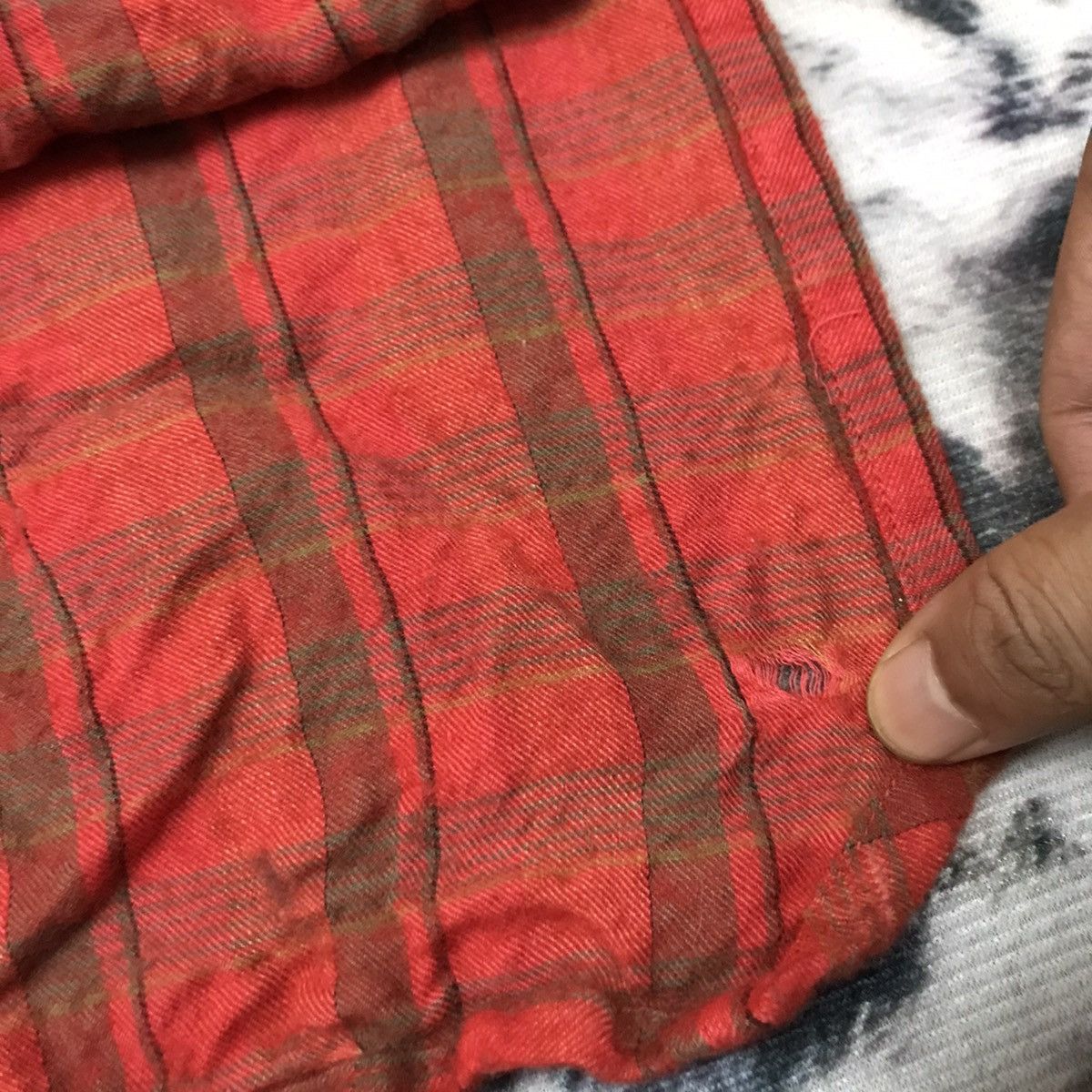 Designer × Escada × Japanese Brand Vintage 90s Escada Wool Pullover Flanel Shirt Button Up Size S / US 4 / IT 40 - 6 Thumbnail