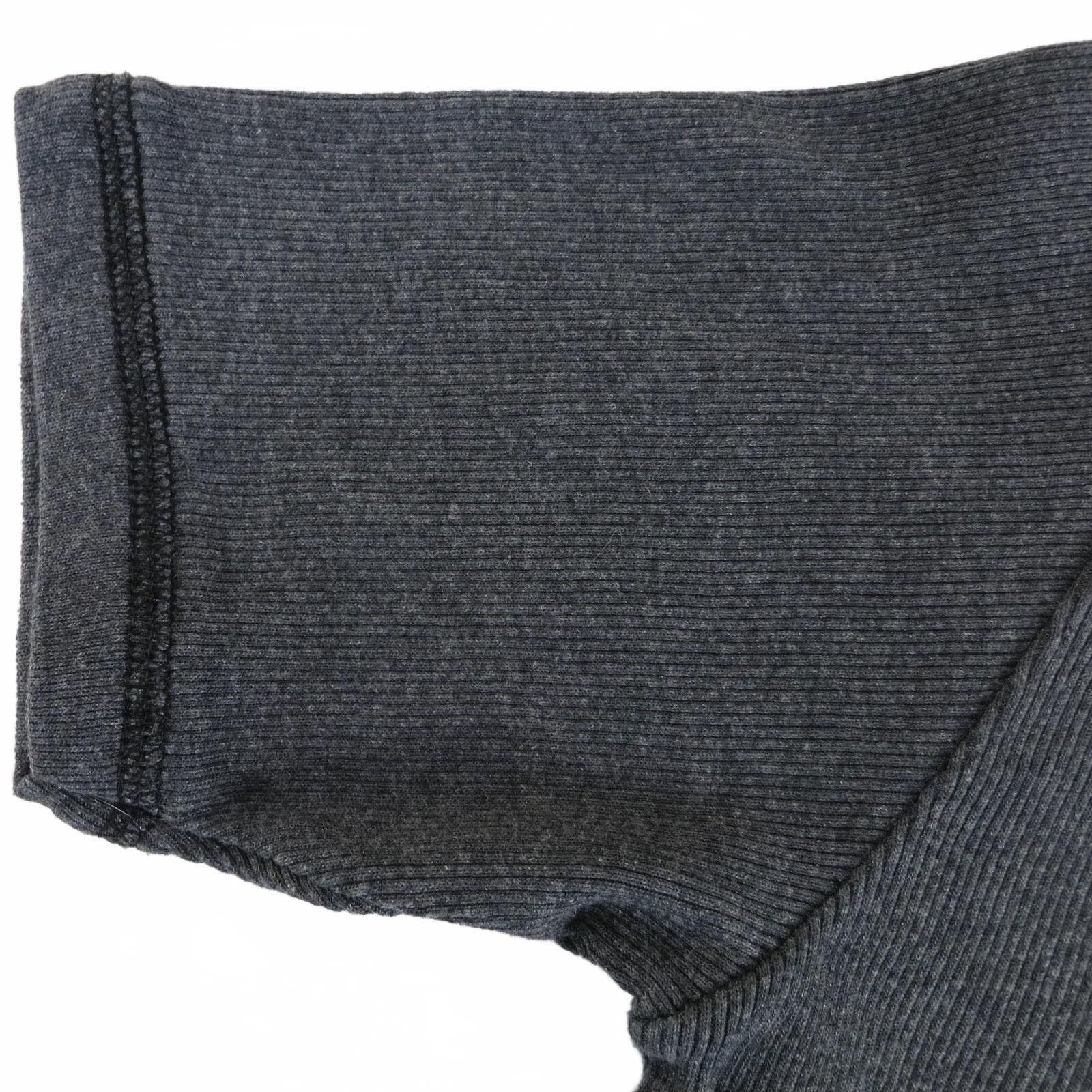 BKE BKE Short Sleeve Gray Ribbed Crew Neck Shirt Men's Small Size US S / EU 44-46 / 1 - 3 Thumbnail