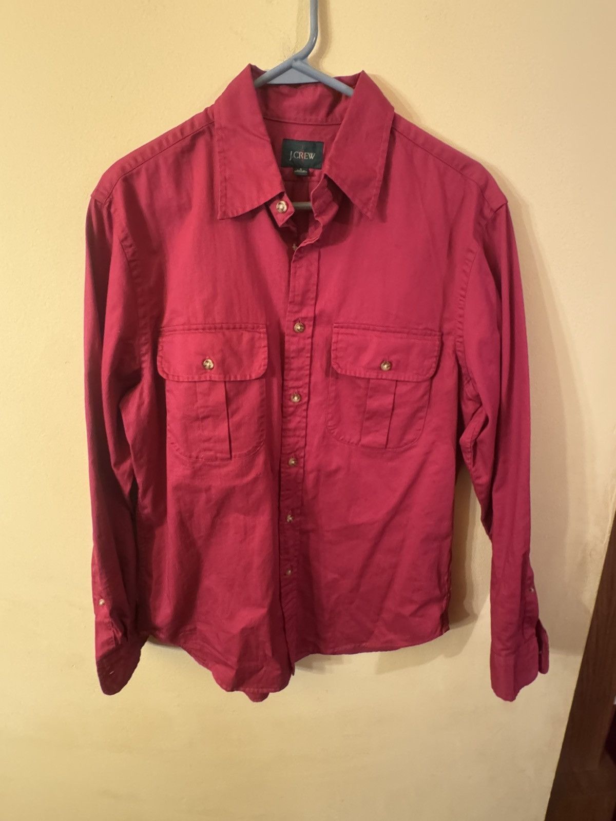 J.Crew J Crew Men’s Heritage Twill Pocket Shirt, Small Size US S / EU 44-46 / 1 - 2 Thumbnail