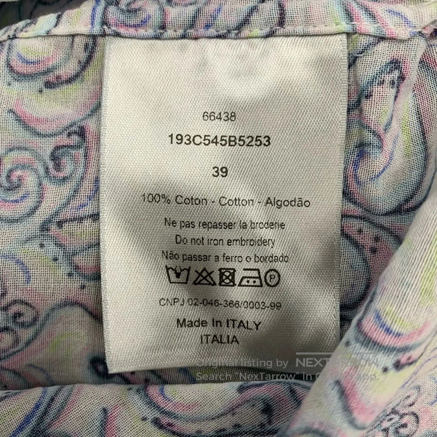 Dior Dior Embroidered Logo Floral Short. Size US M / EU 48-50 / 2 - 5 Thumbnail