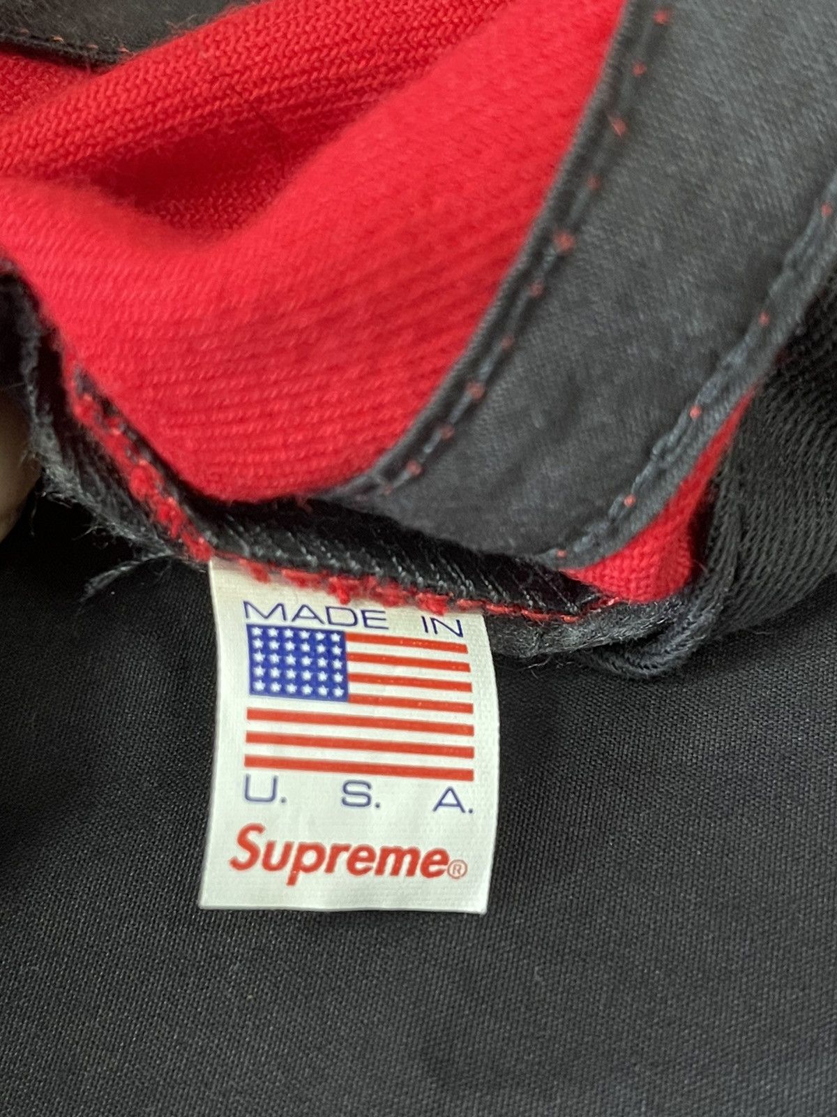 Supreme FW09 Supreme Eagle Patch 5 Panel Snapback Cap Hat Size ONE SIZE - 10 Thumbnail