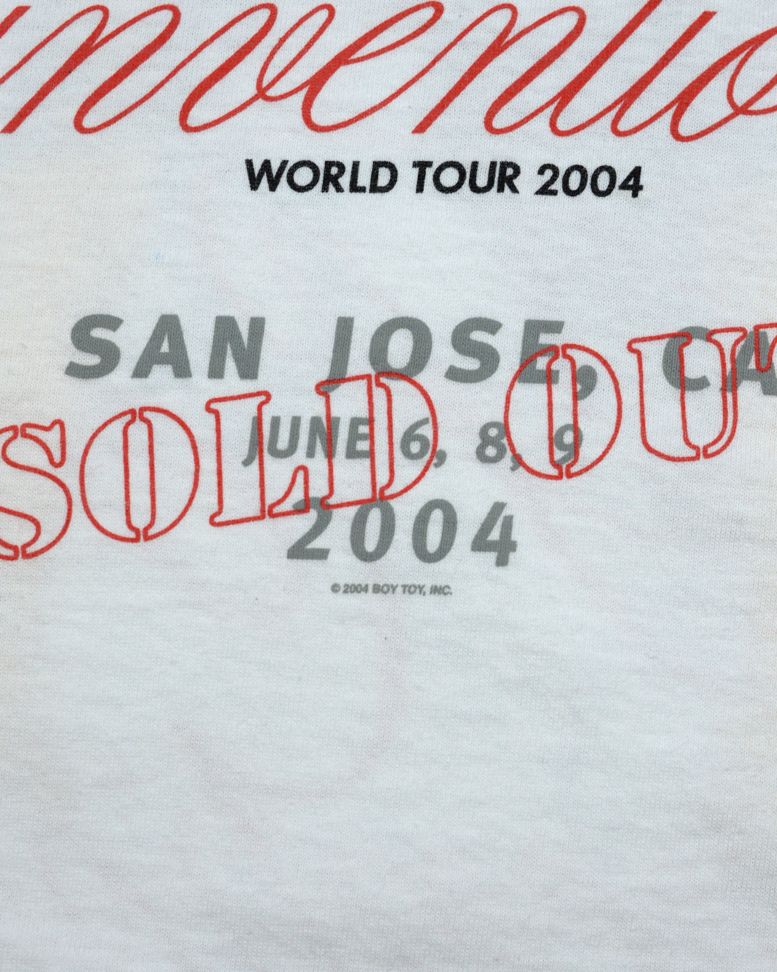 Vintage Vintage Madonna Re Envention World Tour 2004 t shirt Size US M / EU 48-50 / 2 - 7 Thumbnail