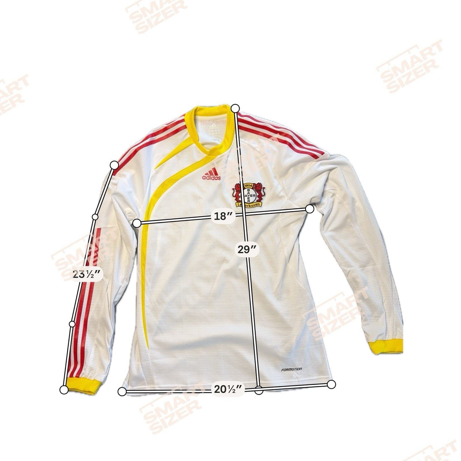 Adidas Bayer Leverkusen Adidas LS Jersey Men M Clima365 Formotion Size US L / EU 52-54 / 3 - 7 Thumbnail