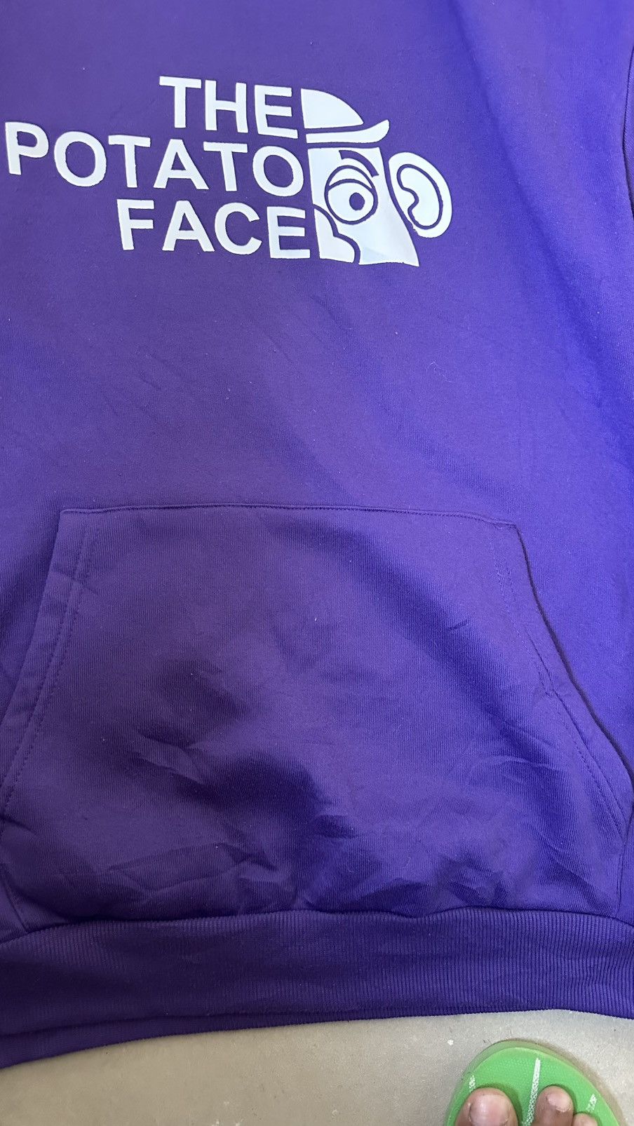 Vintage THE POTATO FACE TNF PARODY HOODIE Size US L / EU 52-54 / 3 - 5 Thumbnail