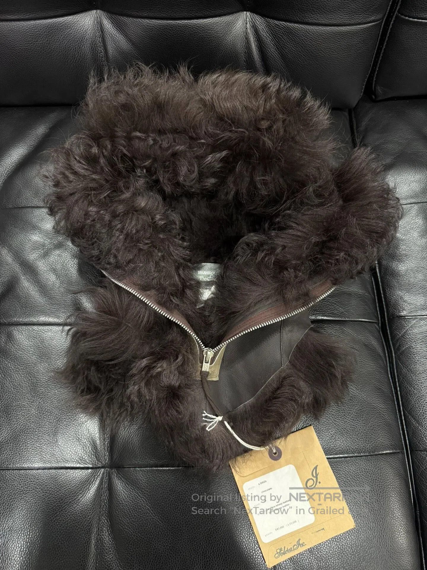 Comme des Garcons Homme Plus luxurious shearling hood accessory. Size US S / EU 44-46 / 1 - 1 Thumbnail