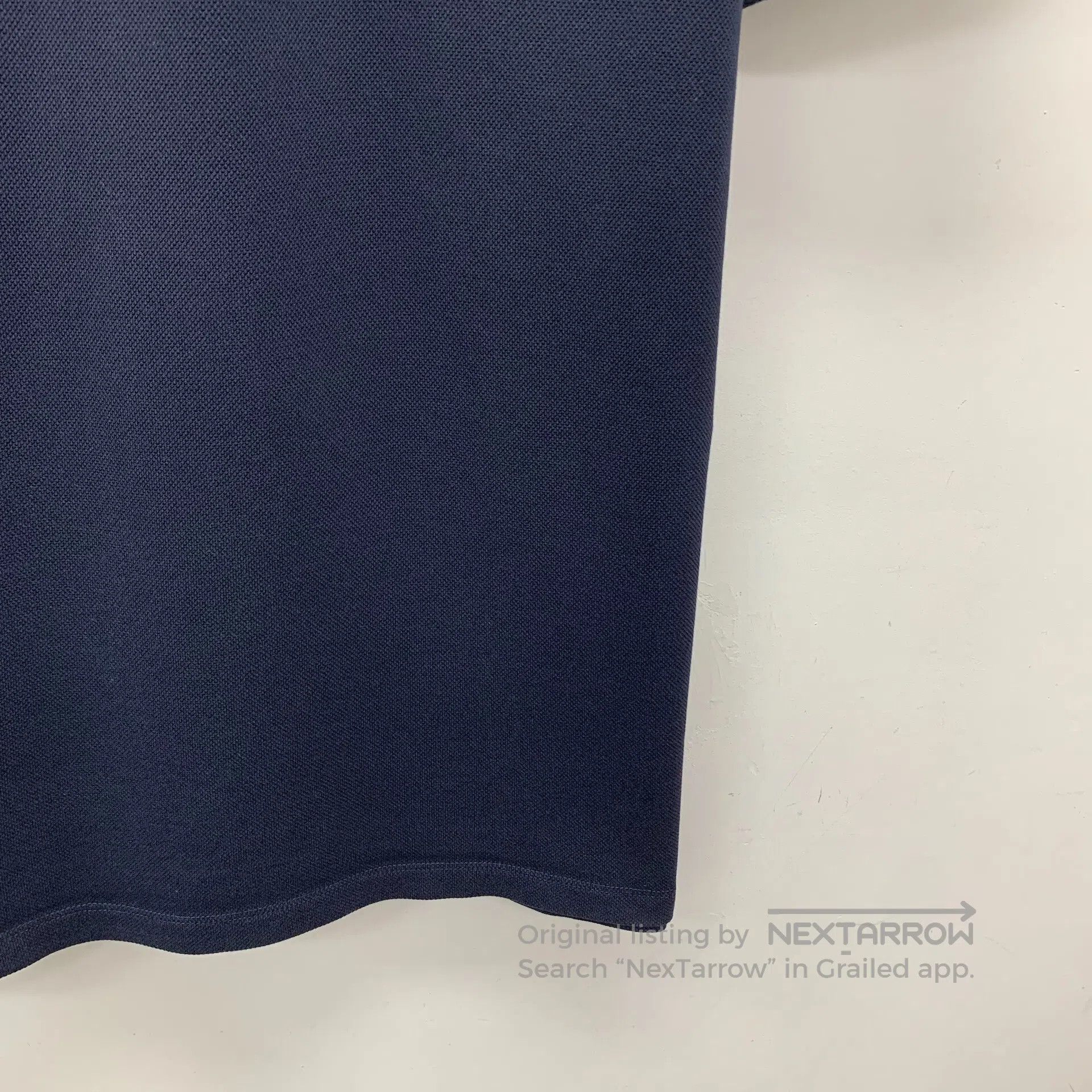 Gucci Guicci Navy Blue Logo Embroidered Cotton Collar Short Slee Size US M / EU 48-50 / 2 - 4 Thumbnail