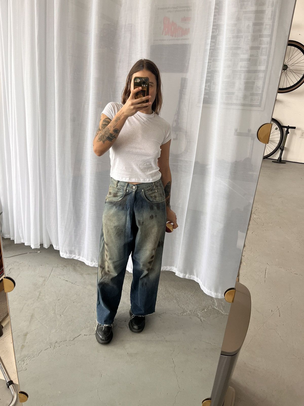 LUU DAN Luu Dan side zipper Dumpster Jeans Size US 30 / EU 46 - 1 Thumbnail