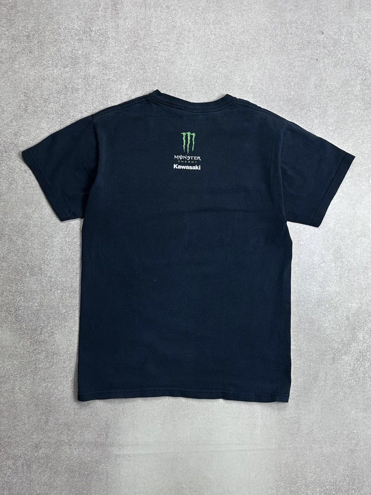 Affliction Vintage Monster Kawasaki Y2K Grunge Racing T-shirt S Size US S / EU 44-46 / 1 - 4 Thumbnail