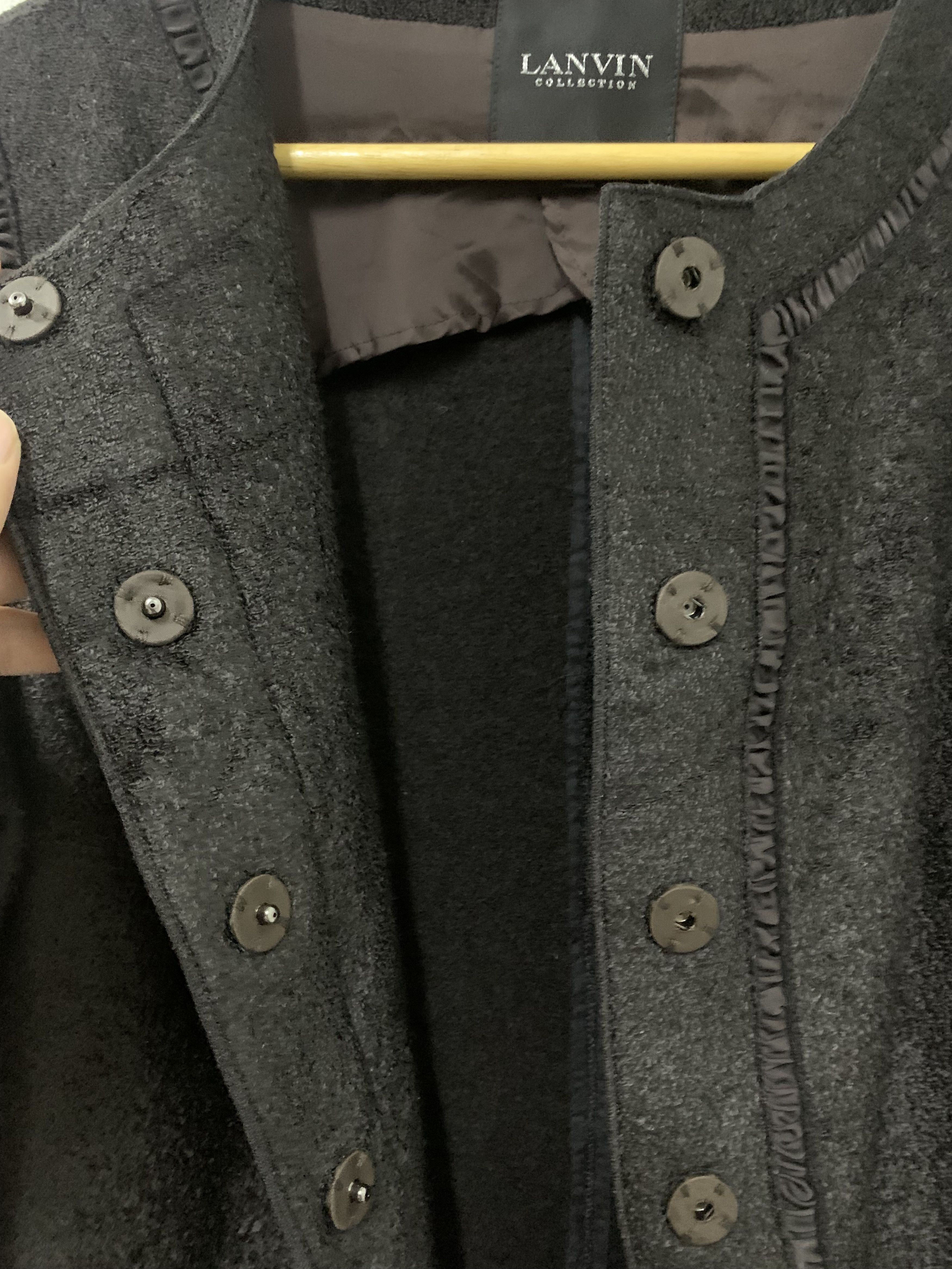 Lanvin Lanvin Collection Button Jacket Size M / US 6-8 / IT 42-44 - 7 Thumbnail