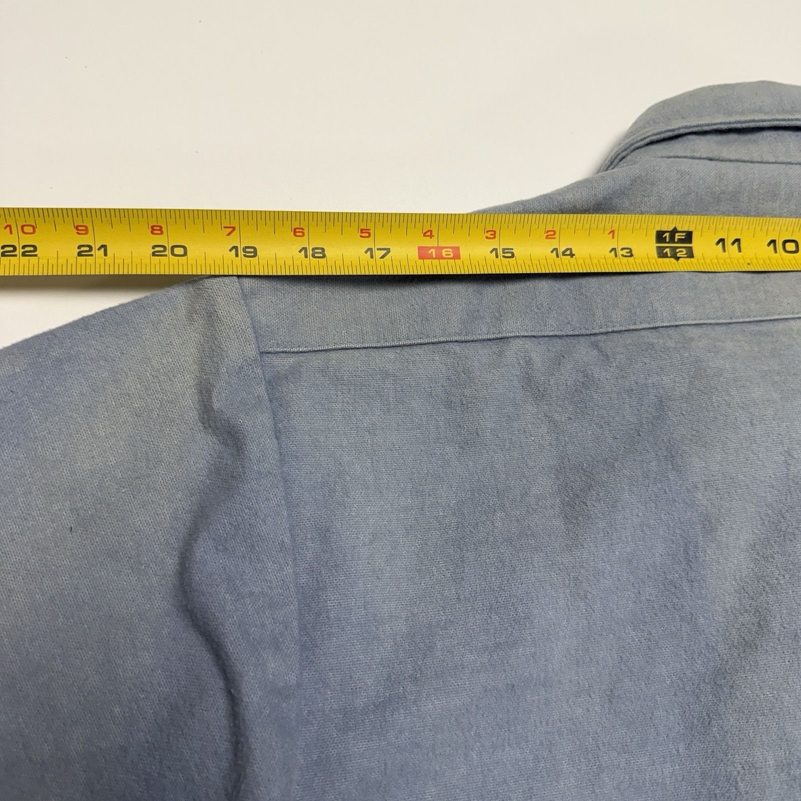 Vintage Vintage Duxbak Shirt Mens Large 22.5x31 Blue Flannel Size US L / EU 52-54 / 3 - 11 Thumbnail