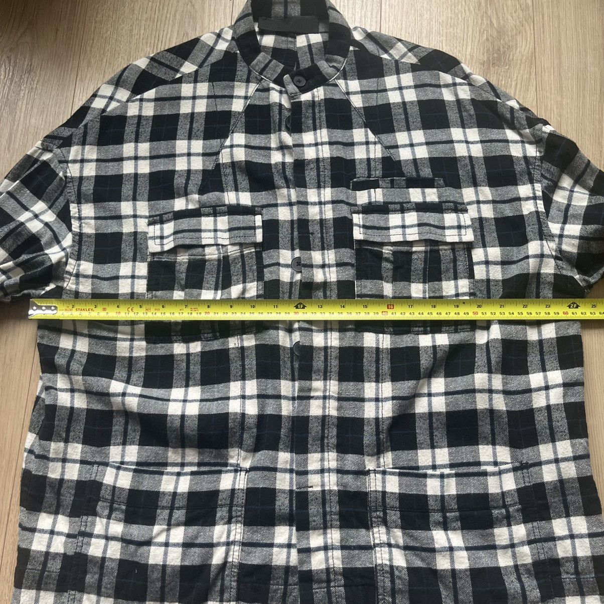 Haider Ackermann Haider Ackermann Mandarin Collar Flannel Shirt Size US M / EU 48-50 / 2 - 10 Thumbnail