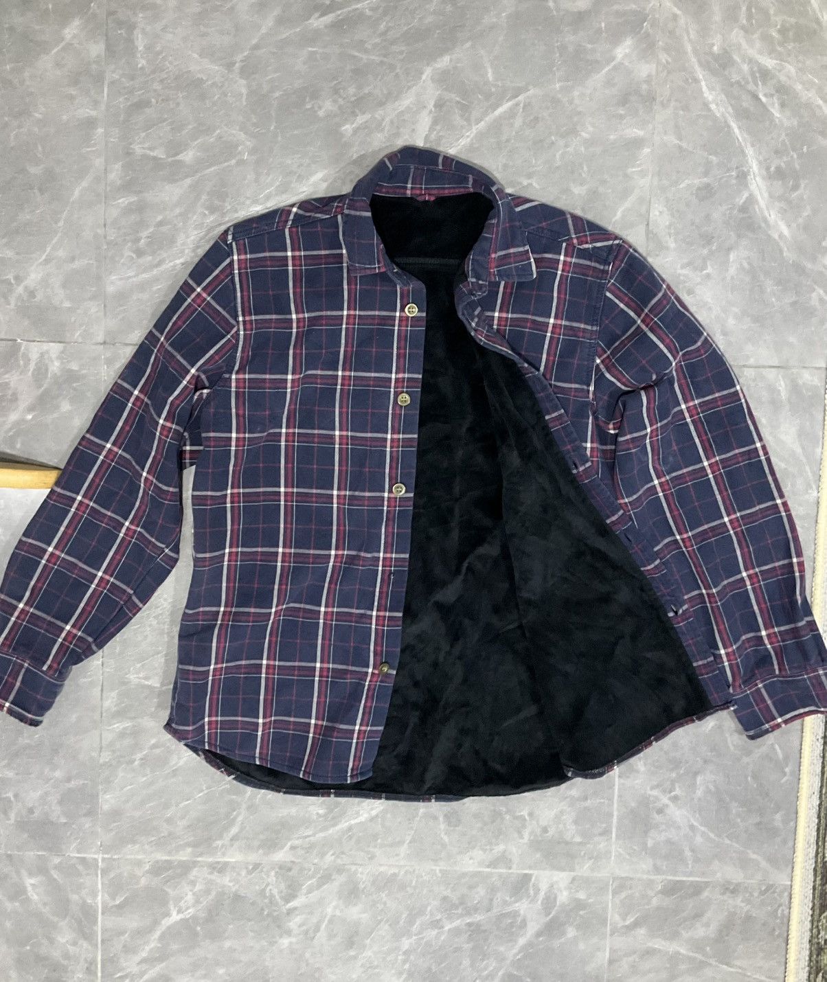 Flannel × Japanese Brand Plaid Flannel Long Sleeve Shirt Size US M / EU 48-50 / 2 - 4 Thumbnail