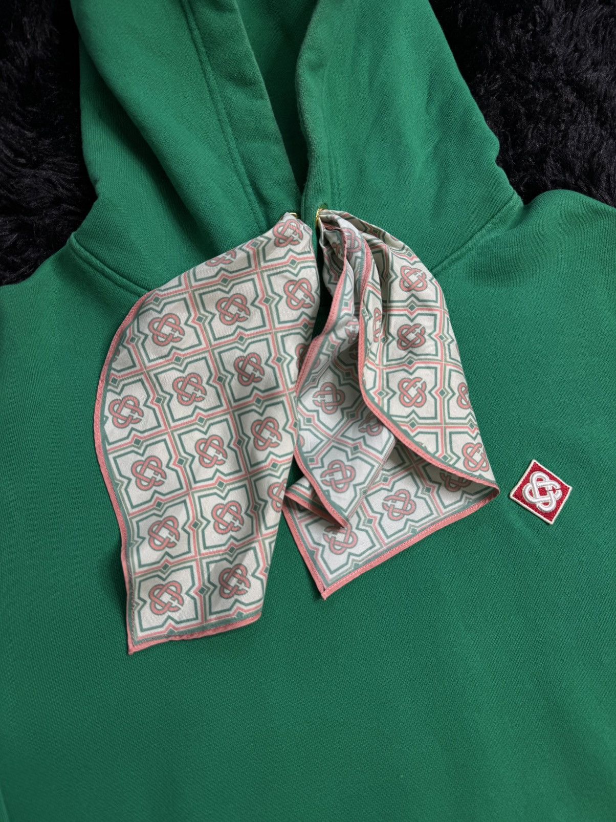 Casablanca Casablanca Foulard Hoodie Size US L / EU 52-54 / 3 - 2 Thumbnail