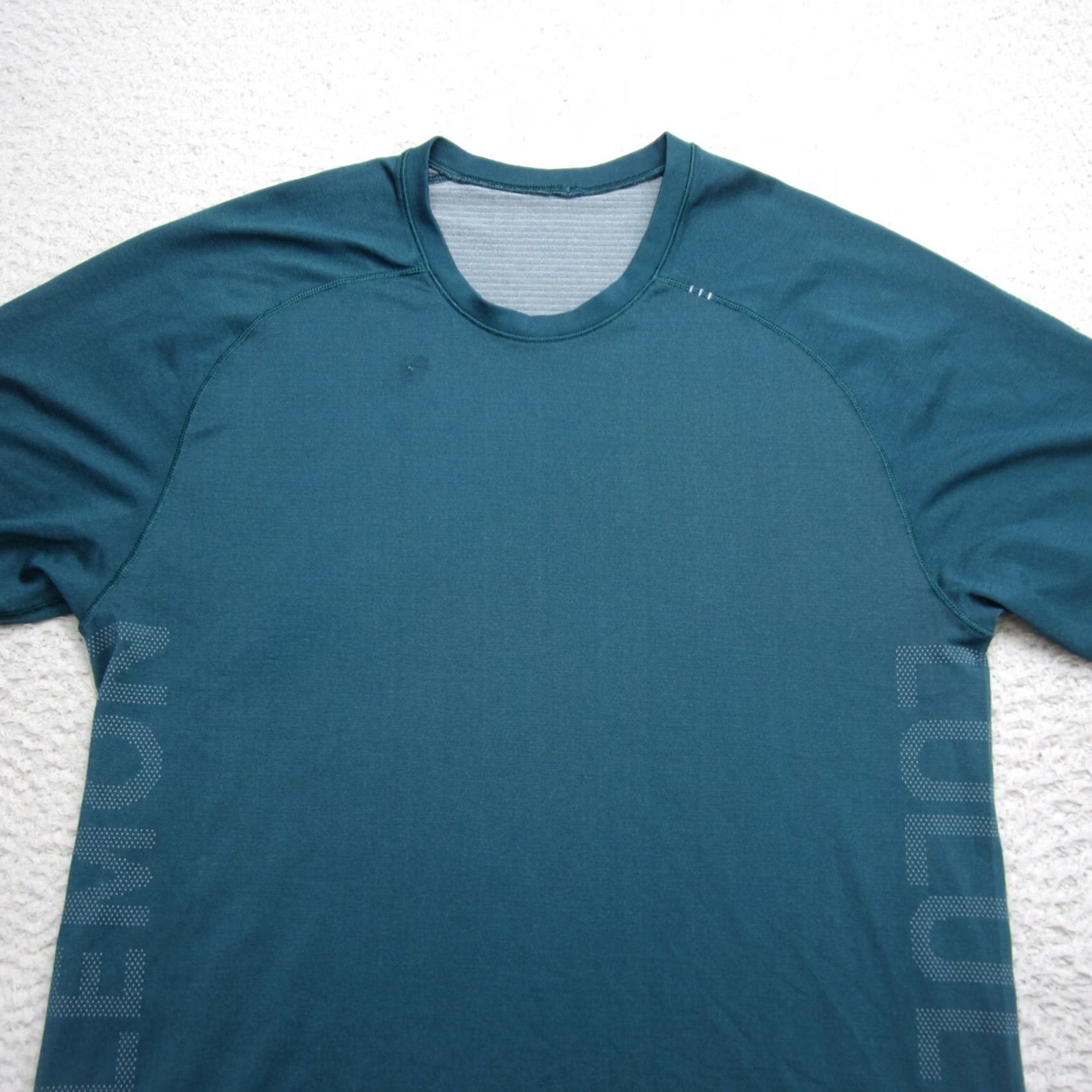 Lululemon Lululemon Metal Vent Tech Shirt Mens M Blue Running Training Performance Stretch Shirt Size US M / EU 48-50 / 2 - 4 Thumbnail