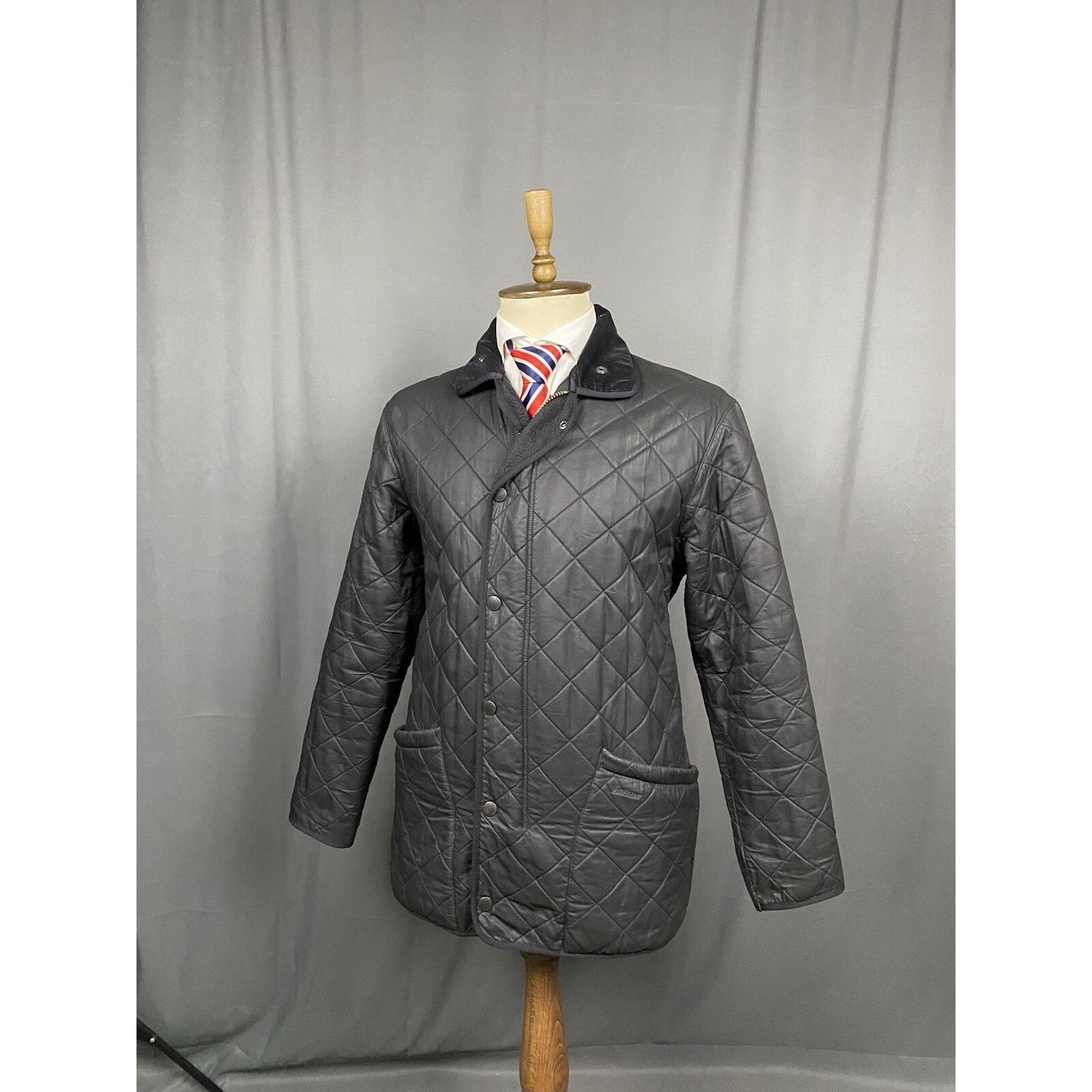 Barbour Barbour Duracotton Polarquit Men's Black Insulated Fleeced Q Size US M / EU 48-50 / 2 - 4 Thumbnail