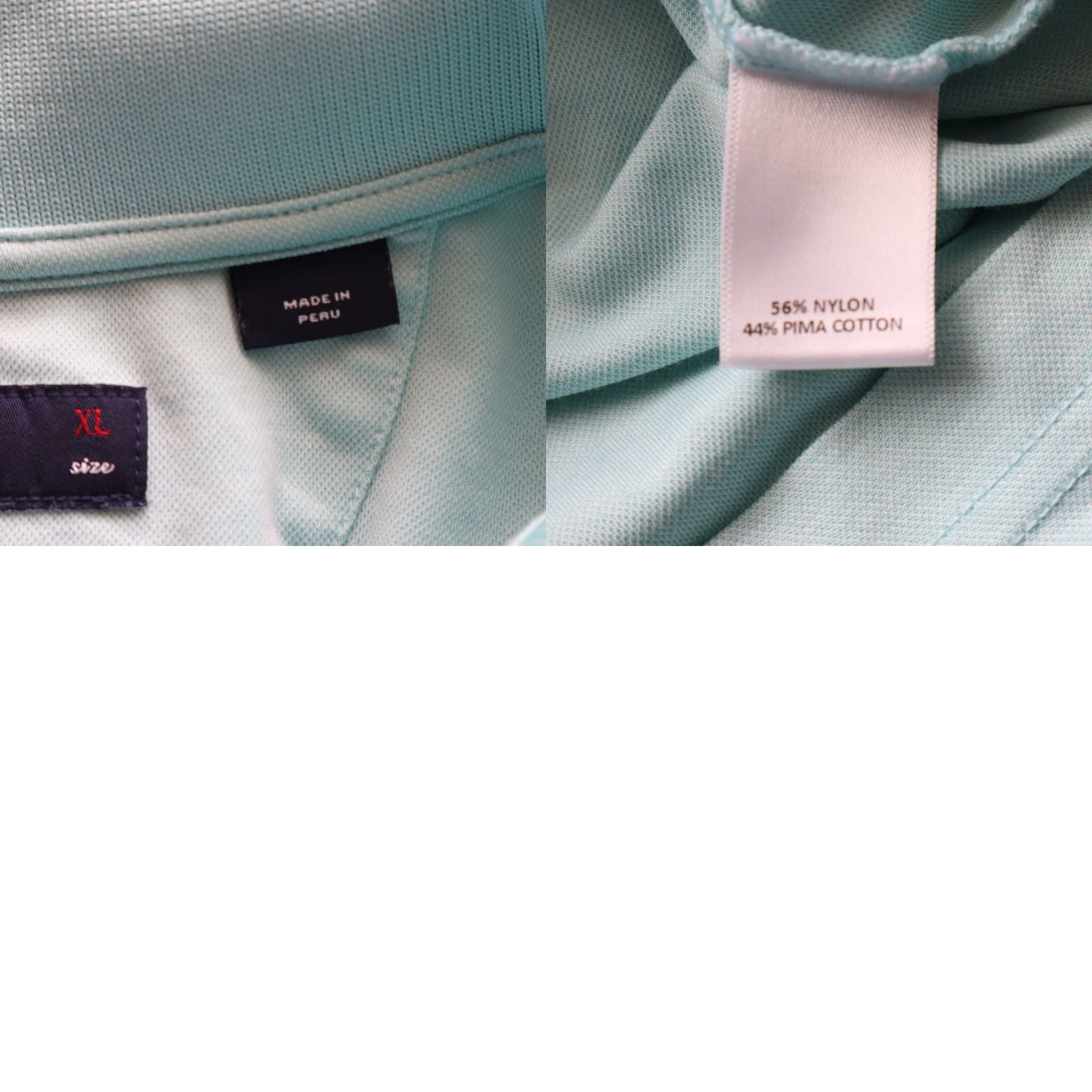 Cremieux Cremieux Polo Shirt Mens XL Golf Casual Knit Seafoam Green Short Sleeve Size US XL / EU 56 / 4 - 8 Thumbnail