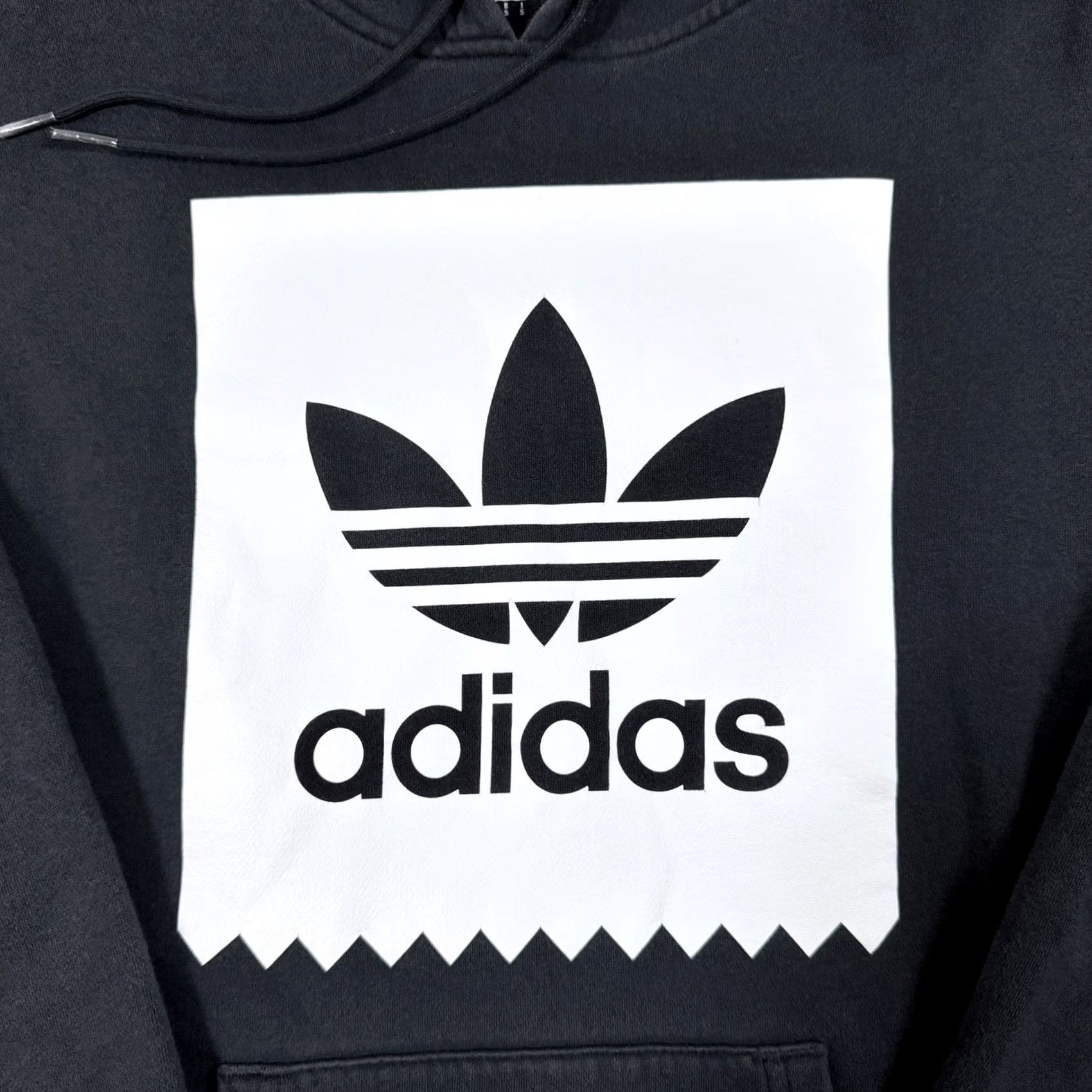 Adidas Adidas Originals Trefoil Logo Pullover Long Sleeve Hoodie Men Size S Black Size US S / EU 44-46 / 1 - 4 Thumbnail