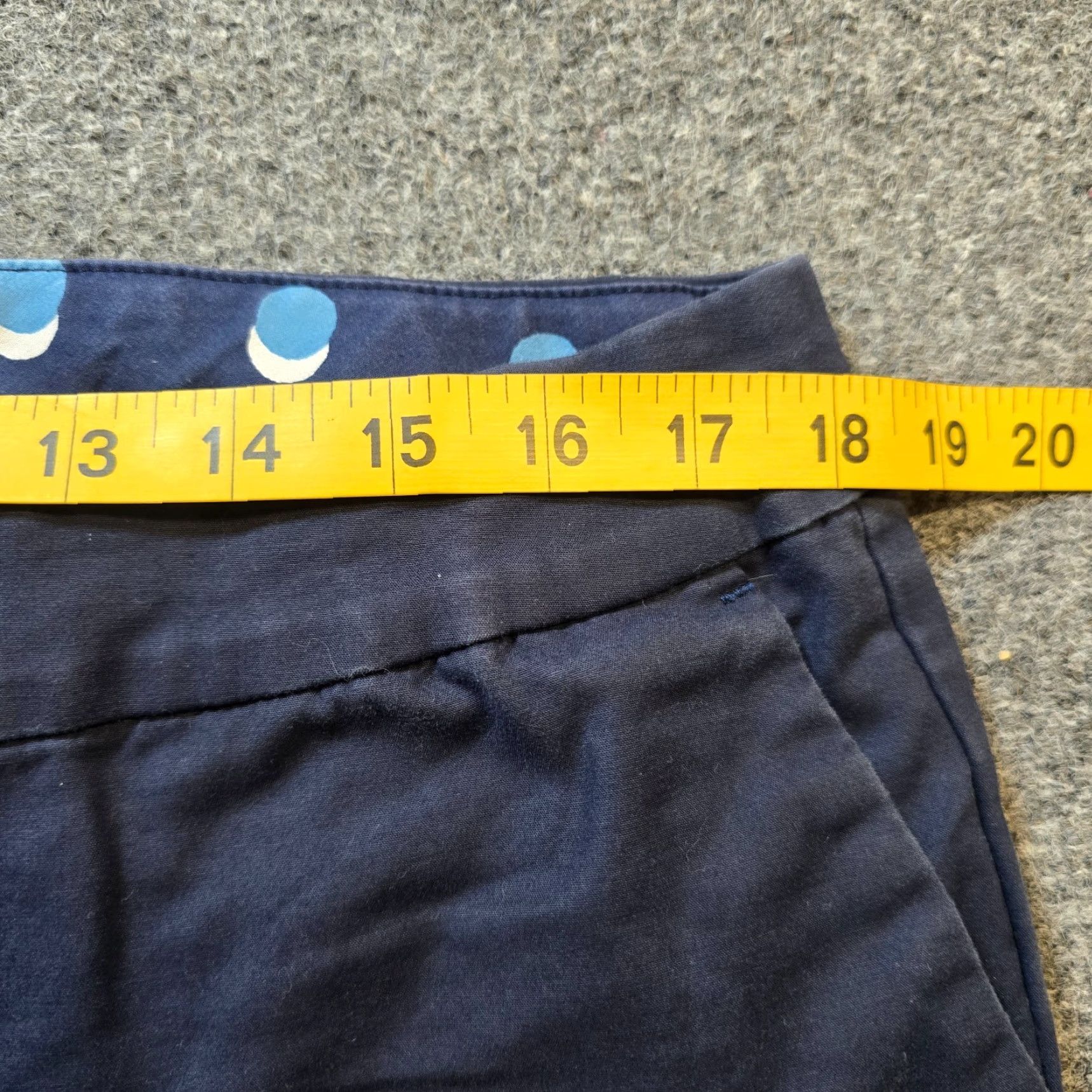Boden Boden Pants Women Size 18 Long Blue Chino Pocket High Rise Casual Career Capsule Carded Preppy Straight Waist 35 in Plus Regular 32 in Inseam Womens Size 40" / US 18 - 6 Thumbnail