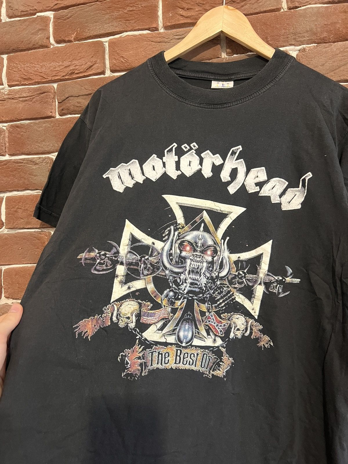 Band Tees Rare Vintage 90s Motorhead The Best Of Metal Band Tshirt M Size US M / EU 48-50 / 2 - 3 Thumbnail