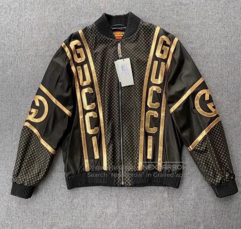 Gucci Gucci Limited edition leather jacket Size US M / EU 48-50 / 2 - 1 Thumbnail