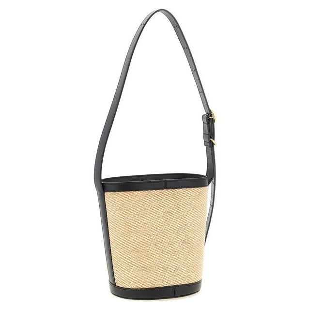 Jil Sander JIL SANDER Cannolo Bucket Natural/Black Bag New And Authenti Size ONE SIZE - 2 Thumbnail