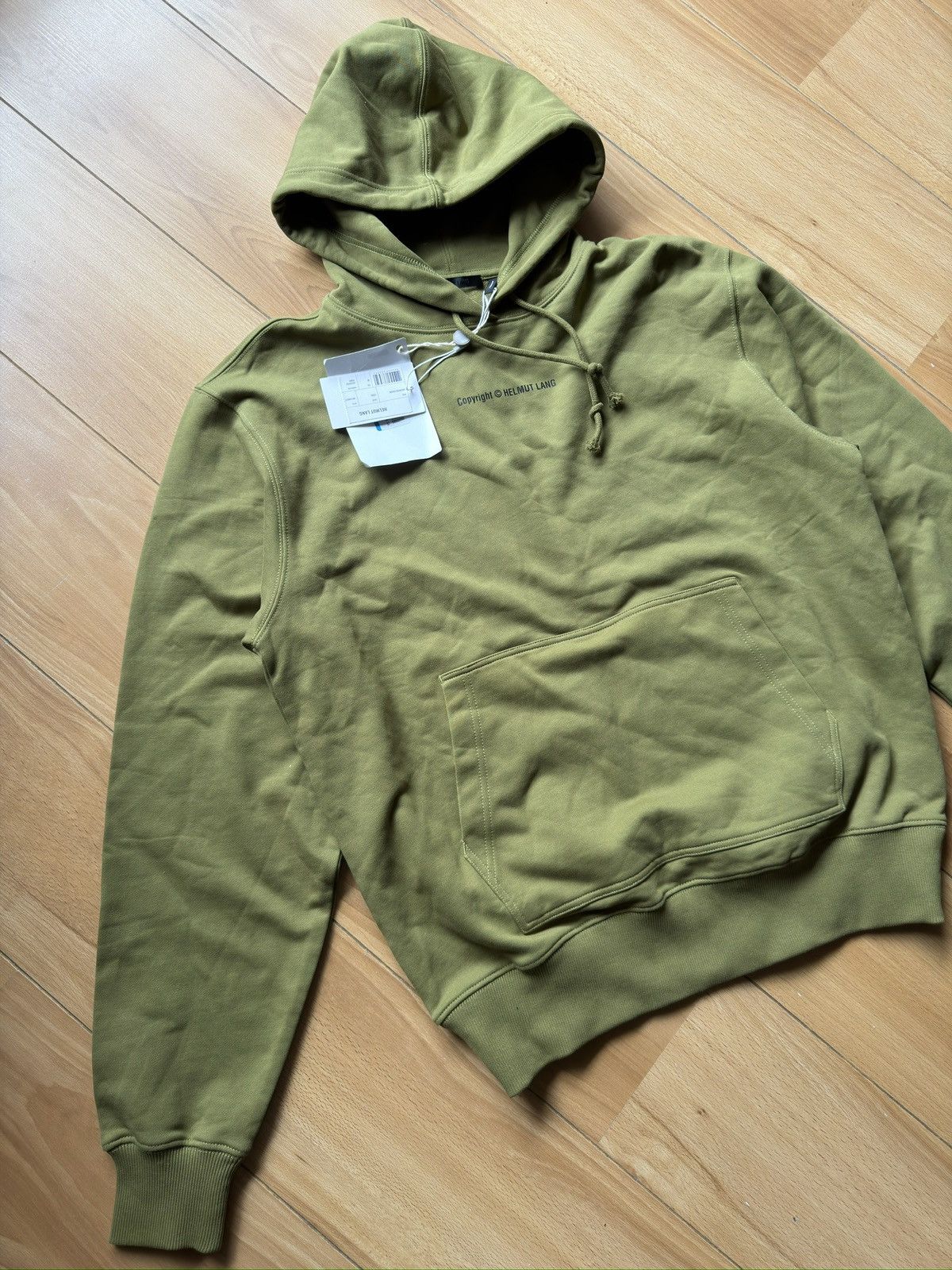 Helmut Lang Helmut Lang big logo hoodie new Size US M / EU 48-50 / 2 - 5 Thumbnail