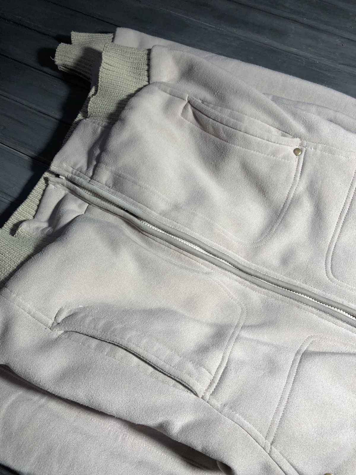 Japanese Brand Rick Owens Japanese Brand Style Zip Fur Hoodie Size US L / EU 52-54 / 3 - 6 Thumbnail
