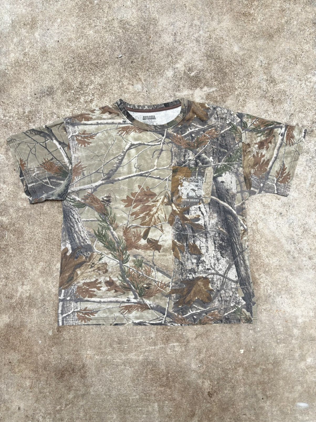 Realtree Vintage Russell Realtree T Shirt Size US L / EU 52-54 / 3 - 3 Thumbnail