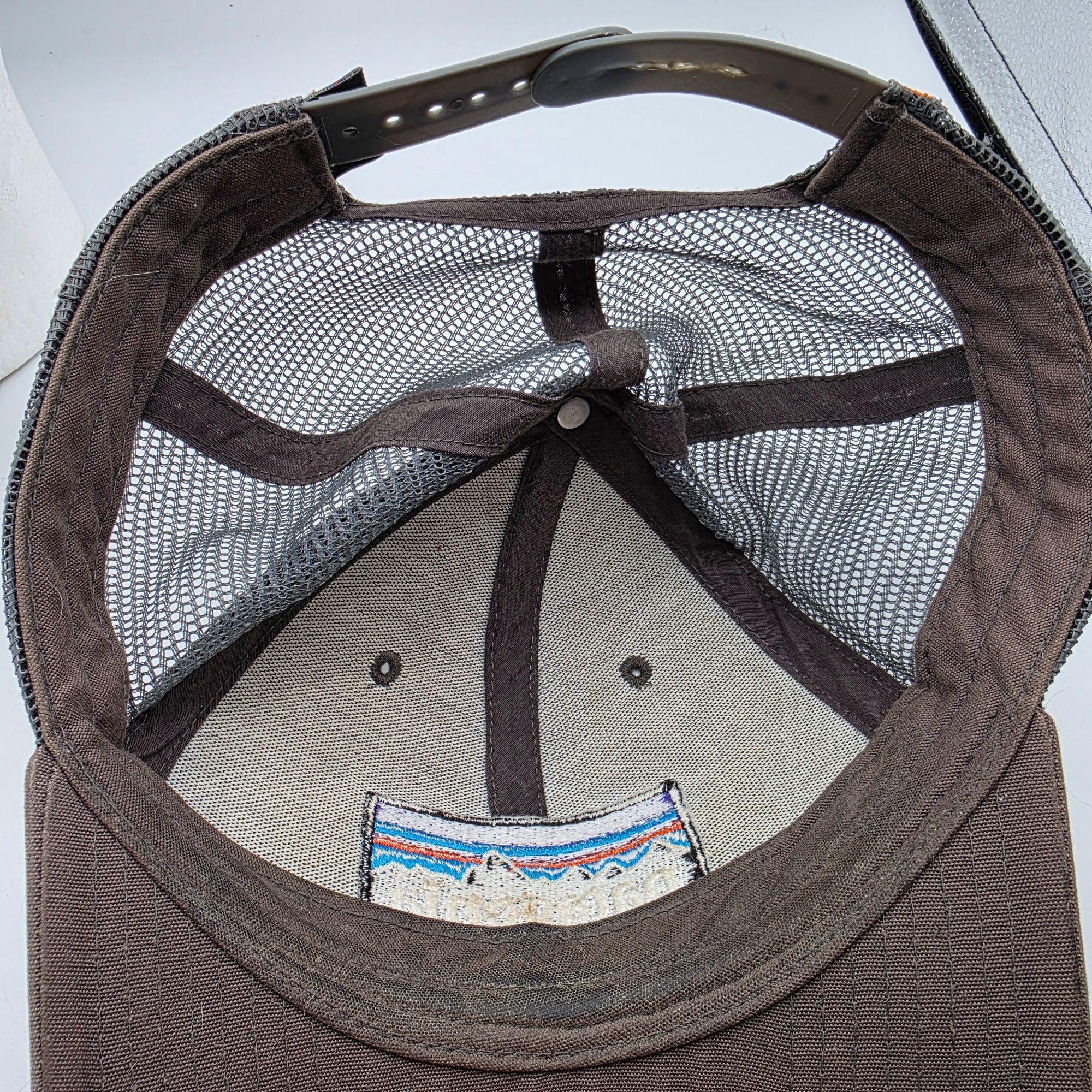 Patagonia Patagonia P-6 Logo Adults Brown Trucker Hat Outdoors Camping Size ONE SIZE - 6 Thumbnail