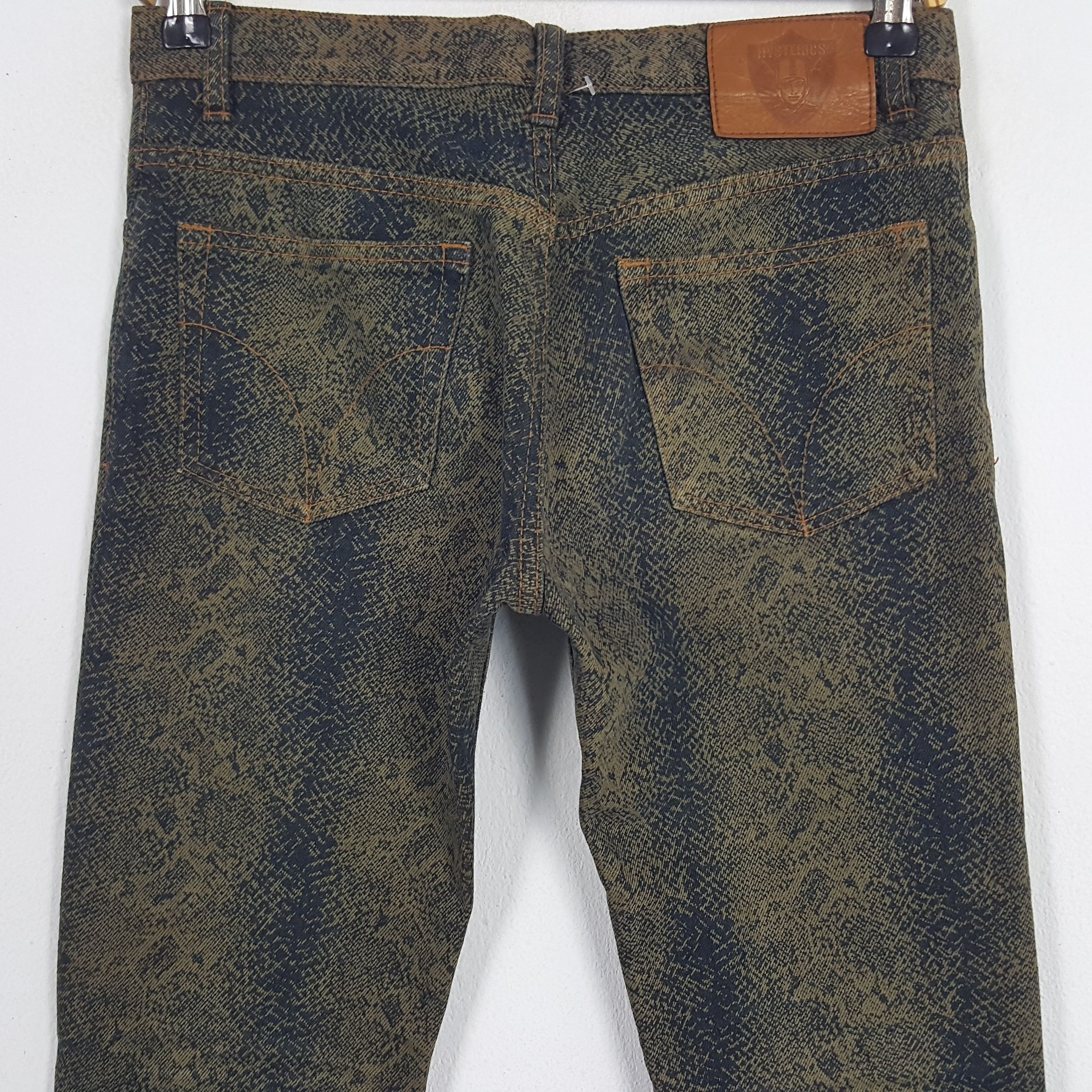 Hysteric Glamour × Japanese Brand × Vintage Vintage Hysteric Glamour Snake Design Denim Jeans Size US 28 / EU 44 - 5 Thumbnail