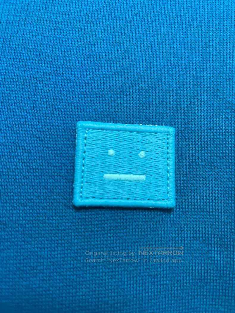 Acne Studios Acne Studios Smiley Face Hooded Sweatshirt with Fleece Lin Size US XS / EU 42 / 0 - 2 Thumbnail