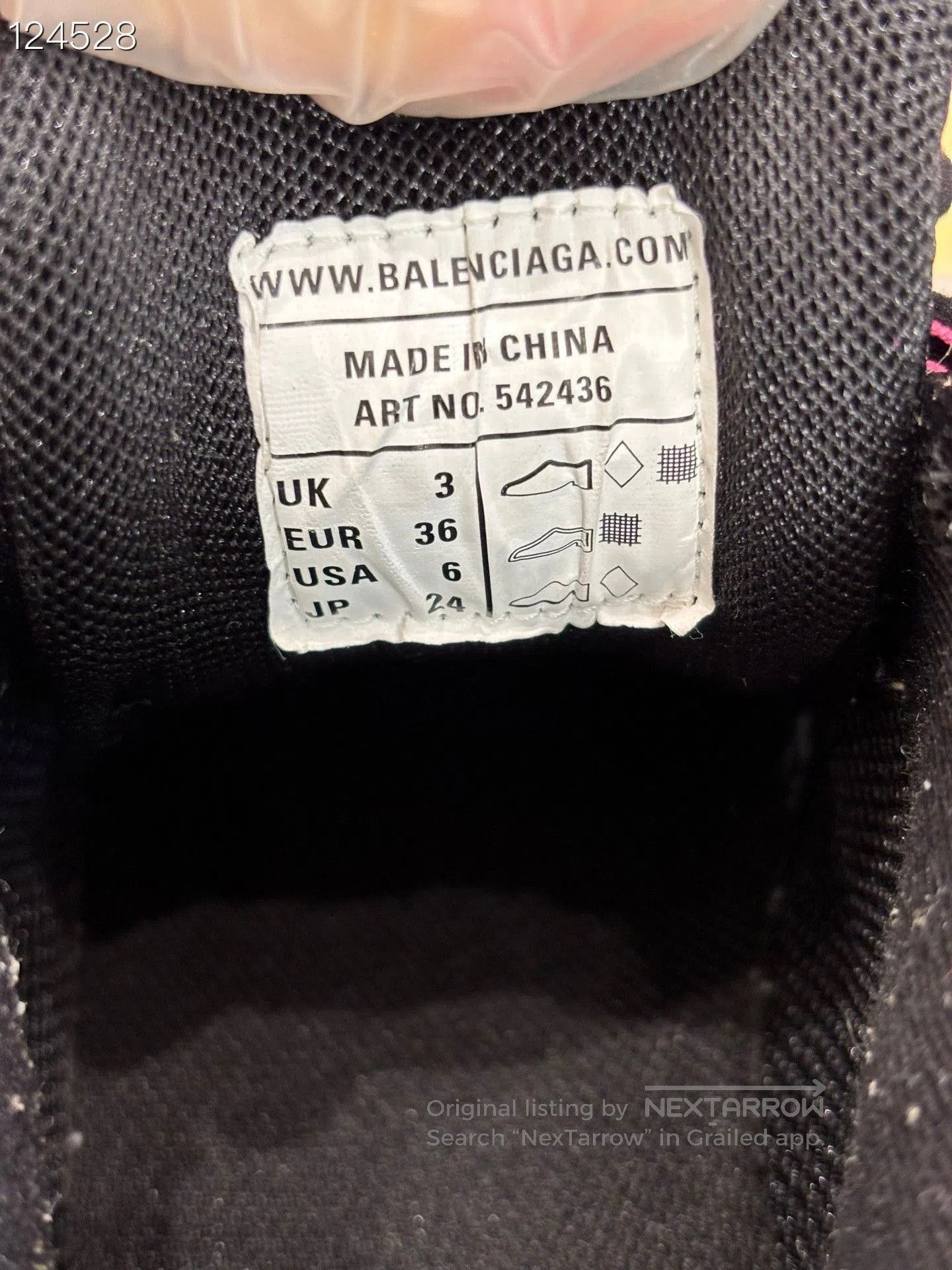 Balenciaga Balenciaga Track Dad Shoes Black Pink. Size US 5 / IT 35 - 5 Thumbnail