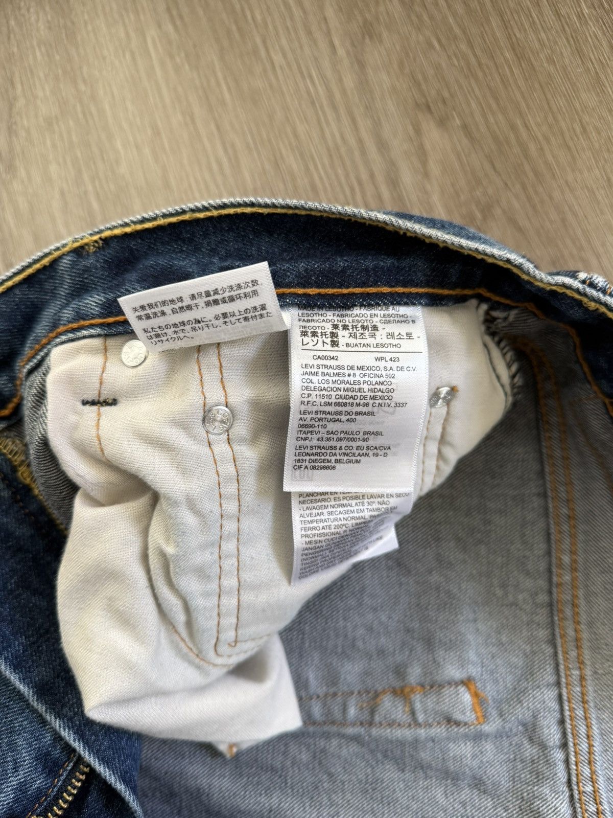 Levi's × Vintage Levi’s baggy vintage denim Size US 34 / EU 50 - 6 Thumbnail