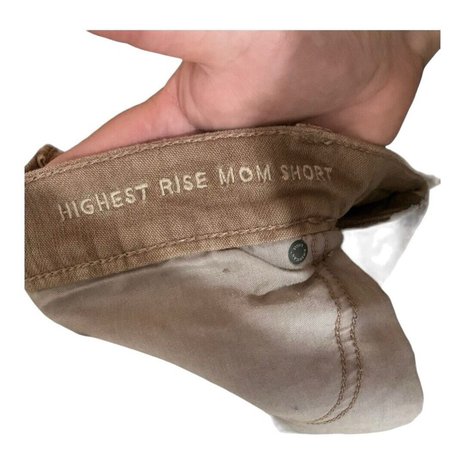 American Eagle Outfitters American Eagle Highest Rise Mom Shorts Size 40" / US 18 - 3 Thumbnail