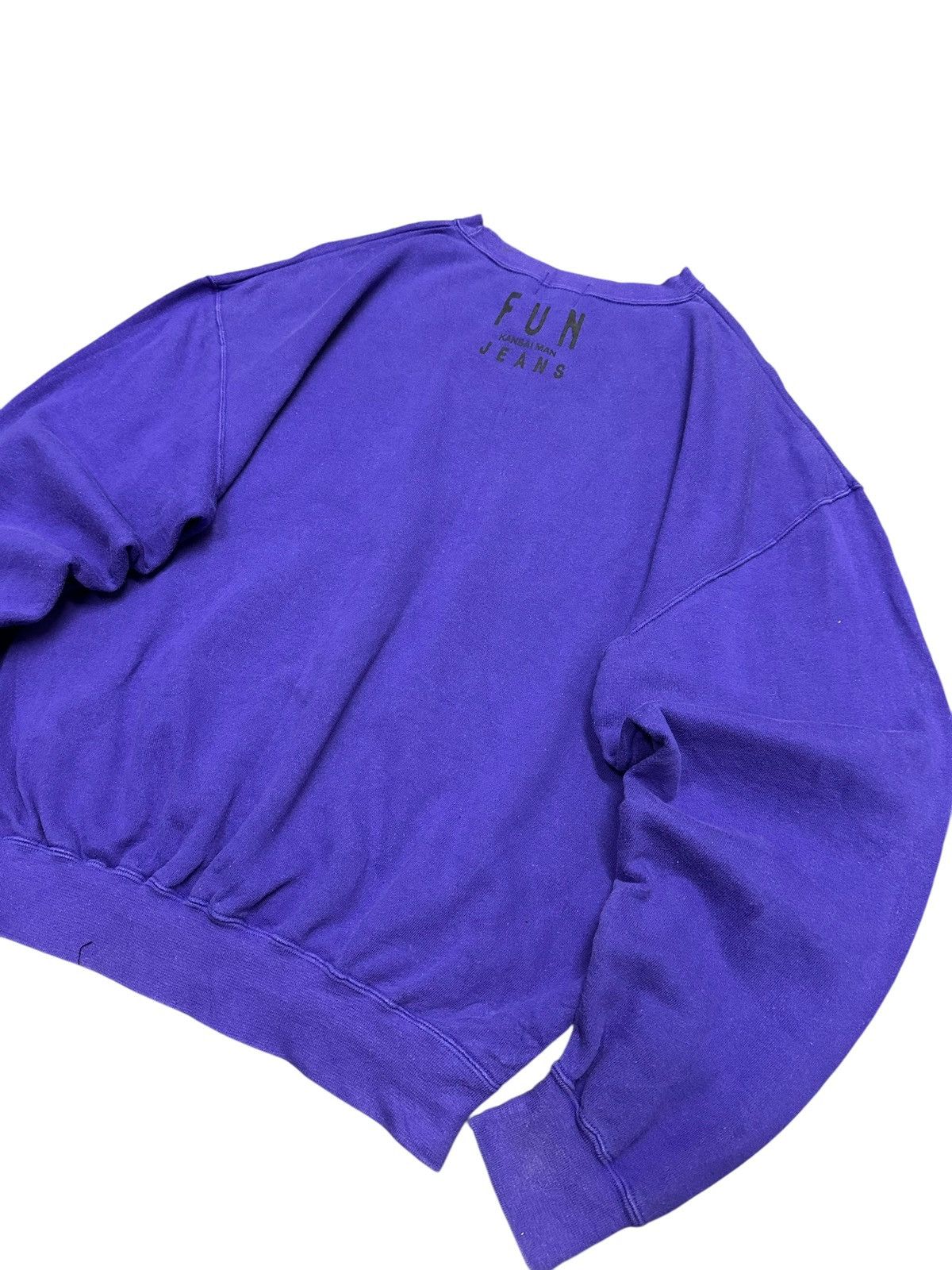 Kansai Yamamoto Vintage Kansai Man by Kansai Yamamoto Fun Jeans Sweatshirt Size US M / EU 48-50 / 2 - 7 Thumbnail