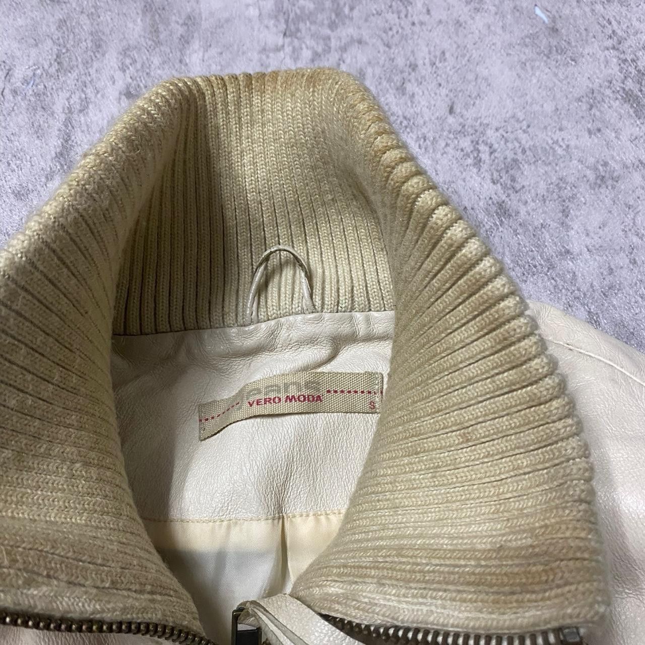 Other Cream Vero Moda jacket with zip up pockets and belt #jacket Size S / US 4 / IT 40 - 5 Thumbnail
