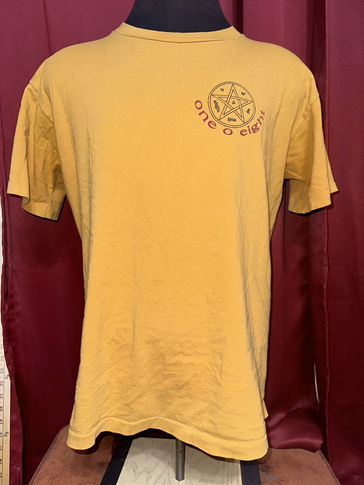 Vintage Vintage One O Eight Tshirt Defy The Lie Lotus Boho Grail Size US XL / EU 56 / 4 - 2 Thumbnail
