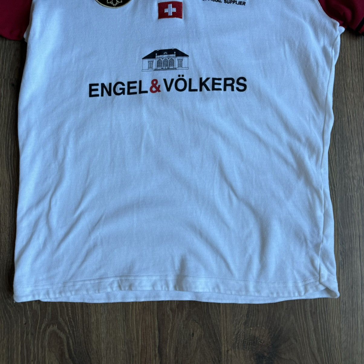 La Martina La Martina Polo Club Ancona Polo Men’s XL White/Red Size US XL / EU 56 / 4 - 3 Thumbnail
