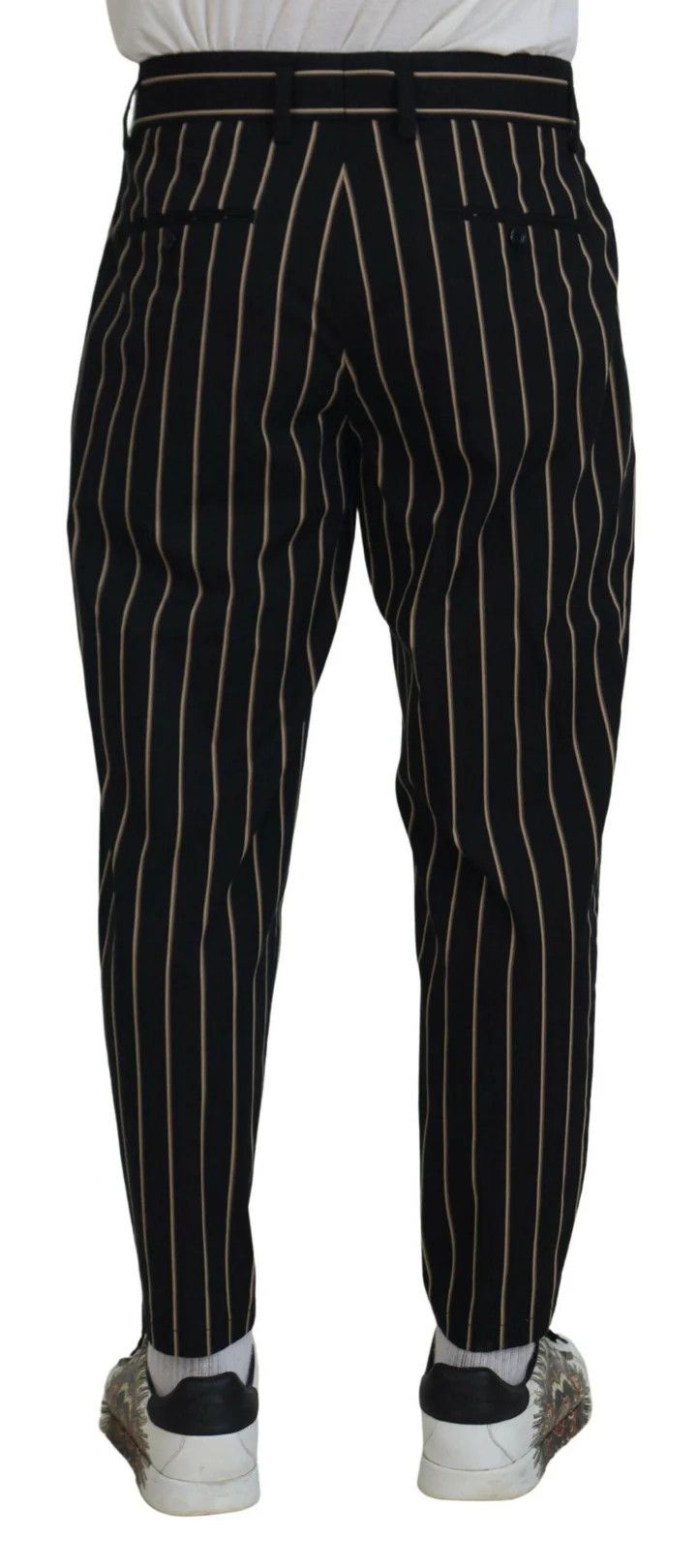 Dolce & Gabbana o1y0125 Casual Pant in Black/Beige Size US 28 / EU 44 - 3 Thumbnail