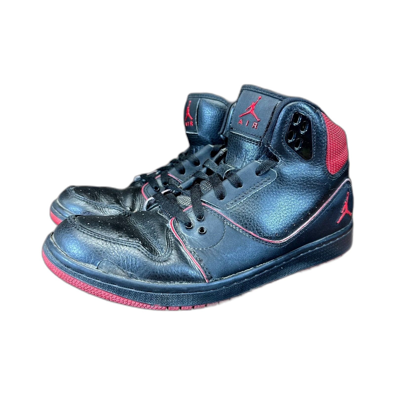 Jordan Brand Nike Shoes Mens 10 Jordan 1 Flight 2 Bred Basketball Sneaker Size US 10 / EU 43 - 6 Thumbnail