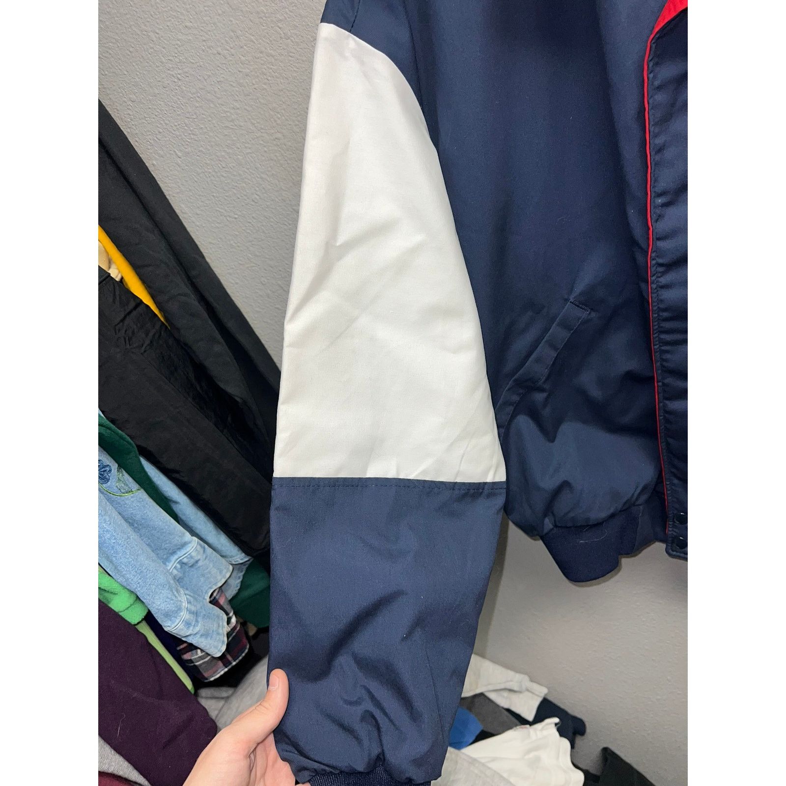 Vintage Vintage US Air Force Services Jacket Full Zip USAF VTG Large Size US L / EU 52-54 / 3 - 5 Thumbnail